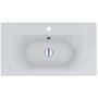 Miraggio Delhi Mirasoft umywalka 79,4x44,6 cm prostokątna wpuszczana biały mat 0002449 zdj.1
