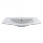 Miraggio Dea Matt umywalka 80,1x54,3 cm półokrągła wpuszczana biały mat 0002452 zdj.3