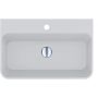 Miraggio Lewi Mirasoft umywalka 61x40 cm prostokątna ścienna-nablatowa biały mat 0002473 zdj.1