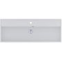 Miraggio Crass Mirasoft umywalka 120x46 cm prostokątna ścienna-nablatowa biały mat 0002541 zdj.1