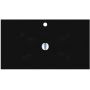 Miraggio Jessel Mirasoft umywalka 80x45 cm prostokątna wpuszczana czarny mat 0002602 zdj.1