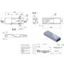 Miraggio Shanghai R Mirasoft umywalka 80,8x25,8 cm prostokątna nablatowa biały mat 0002420 zdj.2