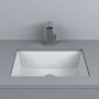 Miraggio Bogota umywalka 40,5x30 cm podblatowa prostokątna biały połysk 0000491 zdj.7