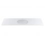 Miraggio New York 1850 Mirasoft umywalka 185x55 cm prostokątna nablatowa biały mat 69125564 zdj.3