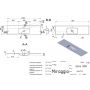 Miraggio Della Mirasoft umywalka 180x50 cm prostokątna wpuszczana biały mat 69125568 zdj.2
