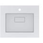 Miraggio Erica Mirasoft umywalka 60x50 cm prostokątna wpuszczana biały mat 8813412 zdj.1
