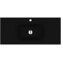 Miraggio Jessel Mirastone umywalka 100x45 cm prostokątna wpuszczana czarny mat 8813468 zdj.1