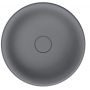 Miraggio Siena Mirastone umywalka 45,1 cm okrągła wpuszczana szary mat 8813476 zdj.1
