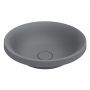 Miraggio Siena Mirastone umywalka 45,1 cm okrągła wpuszczana szary mat 8813476 zdj.3