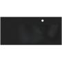 Miraggio Viola Mirastone umywalka 120x46 cm prostokątna ścienna czarny mat 8813480 zdj.1