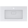 Miraggio Erica Matt umywalka 90x50 cm prostokątna wpuszczana biały mat 8813493 zdj.1