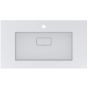 Miraggio Erica Mirasoft umywalka 90x50 cm prostokątna wpuszczana biały mat 8813494 zdj.1