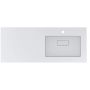 Miraggio Erica R Matt umywalka 120x50 cm prostokątna wpuszczana biały mat 8813497 zdj.1