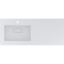 Miraggio Erica umywalka 120x50 cm prostokątna wpuszczana biała 8813567 zdj.3