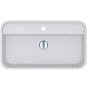 Miraggio Ocean 700 umywalka 70x40 cm prostokątna wpuszczana biały mat 8813680 zdj.1