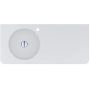 Miraggio Loop umywalka 100x45 cm prostokątna ścienna biała 8813930 zdj.1
