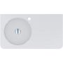 Miraggio Loop umywalka 80x45 cm prostokątna ścienna biała 8813981 zdj.1