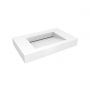 Oltens Stila umywalka 100x45 cm ścienna LavaForm biały mat 40003900 zdj.1