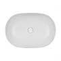 Oltens Hamnes Thin umywalka 60,5x41,5 cm nablatowa owalna z powłoką SmartClean biała 40820000 zdj.3