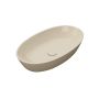 Oltens Nilsa umywalka 60x35 cm owalna nablatowa kaszmir połysk 40339400 zdj.1