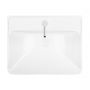 Oltens Kolma umywalka 61x47,5 cm prostokątna wpuszczana biała 41208000 zdj.3