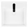 Oltens Hyls umywalka 47x47 cm kwadratowa nablatowa biała 41809000 zdj.3