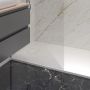 Oltens Bergytan brodzik 140x90 cm prostokątny RockSurface biały 15107000 zdj.6