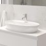Oltens Hamnes Thin umywalka 62x42 cm nablatowa owalna z powłoką SmartClean biała 41814000 zdj.16