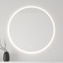 Oltens Nordlis lustro 100x100 cm okrągłe z oświetleniem z przodu z matą grzewczą 64102000 zdj.8