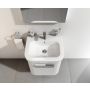 Zestaw umywalka z szafką 55 cm biały Ravak Chrome (XJG01155000, X000000635) zdj.5
