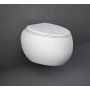 Rak Ceramics Rak Cloud miska WC wisząca Rimless biała mat CLOWC1446500A zdj.1