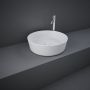 Rak Ceramics Feeling umywalka 42 cm nablatowa slim okrągła biały mat FEECT4200500A zdj.1