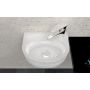 Rea Mini umywalka ścienna 33,9x25,5 cm mała biała REA-U0042 zdj.4