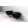 Rea Carter Rimless miska WC wisząca z deską wolnoopadającą Duroplast/Slim/ZM czarny REA-C4211 zdj.3