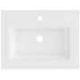 Riho Spring Dew umywalka 60x46 cm meblowa prostokątna biały mat W003001105 zdj.1