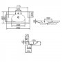 Roca Meridian-N Compacto umywalka 85x46 cm meblowa A32724M000 zdj.2