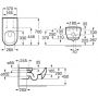 Roca Access Dostępna Łazienka miska WC wisząca bez kołnierza biały A346236000 zdj.2