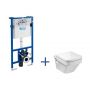 Zestaw Roca Dama-N Compacto miska WC Maxi Clean ze stelażem podtynkowym Duplo (A890090020, A34678800M) zdj.1
