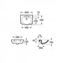 Umywalka 55 x 42 cm Roca Dama Senso Compacto A327513000 zdj.2