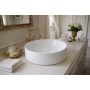 Ruvetti Alana umywalka 39x39 cm okrągła nablatowa biała DOL_AL3913 zdj.4