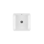 Sanindusa Sanlife umywalka 40,2x40,2 cm kwadratowa nablatowa biała 136729004 zdj.3