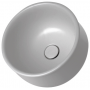 Sanindusa Poeme umywalka 37x37 cm okrągła nablatowa szary mat 151304154 zdj.1