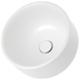 Sanindusa Poeme umywalka 37 cm okrągła nablatowa biała matowa 151304604 zdj.1