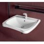Sapho Disabled umywalka 60x55 cm prostokątna dla niepełnosprawnych biała 5160 zdj.3