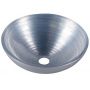 Sapho Murano Silver umywalka 40 cm nablatowa okrągła srebrna AL5318-68 zdj.1