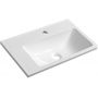 Sapho Arana umywalka 56x35 cm ścienna prostokątna lewa biała AN055 zdj.1