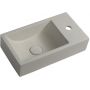 Sapho Small Crest R umywalka 40x22 cm ścienna prostokątna betonowa biały piaskowiec AR413 zdj.1