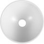 Sapho Small Minor umywalka 26x26 cm nablatowa okrągła biała MR260 zdj.3