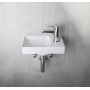 Sapho Small Piccolino umywalka 30,8x17 cm ścienna prostokątna prawa biała PK305 zdj.5