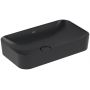 Villeroy & Boch Finion umywalka 60x35 cm prostokątna nablatowa CeramicPlus Pure Black 414361R7 zdj.1